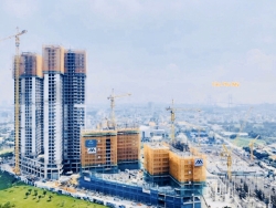thong tin block hr1 eco green saigon sap ban giao nha